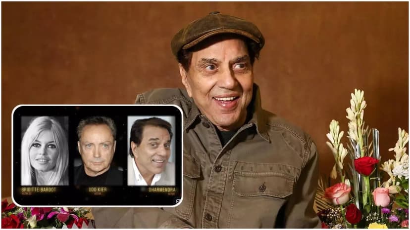 Dharmendra is the only Indian actor to feature in BAFTA’s In Memoriam segment, alongside Diane Keaton, Robert Redford, Catherine O’Hara
