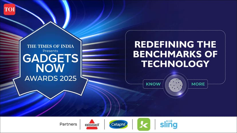Times of India Gadgets Now Awards 2025 Honors Top Tech Innovations