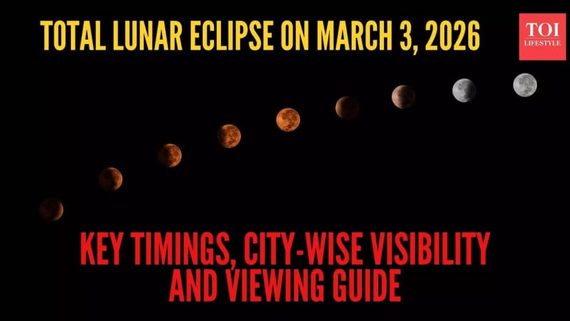 Total Lunar Eclipse Visible in the Philippines on March 3