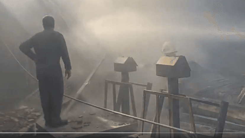 Iran: Military chopper crashes into market; 4 dead