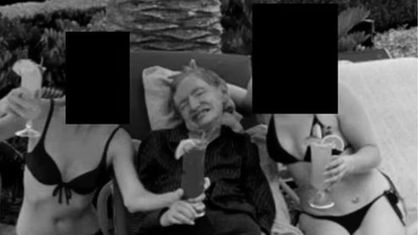Stephen Hawking’s family speaks out after scientist’s photo appears with bikini‑clad women in Epstein files