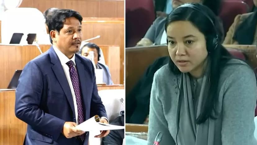 Meghalaya CM and MLA Wife Debate Stalled Projects in Assembly