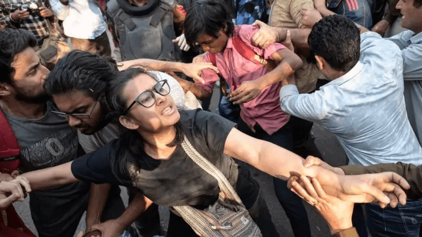 JNU Students Detained After Clash with Police During Protest