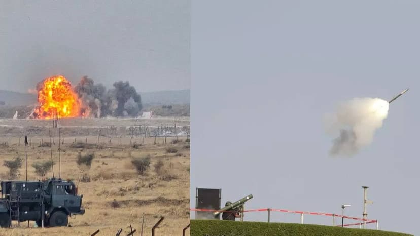 Indian Air Force Showcases Firepower at Exercise Vayu Shakti 2026