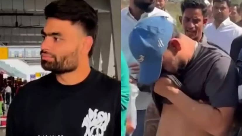 Watch: Rinku spotted at Kolkata airport hours after father's funeral