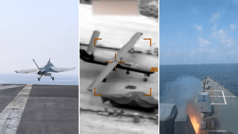 Americans released footage of attacks on Iran: They used new weapons for the first time