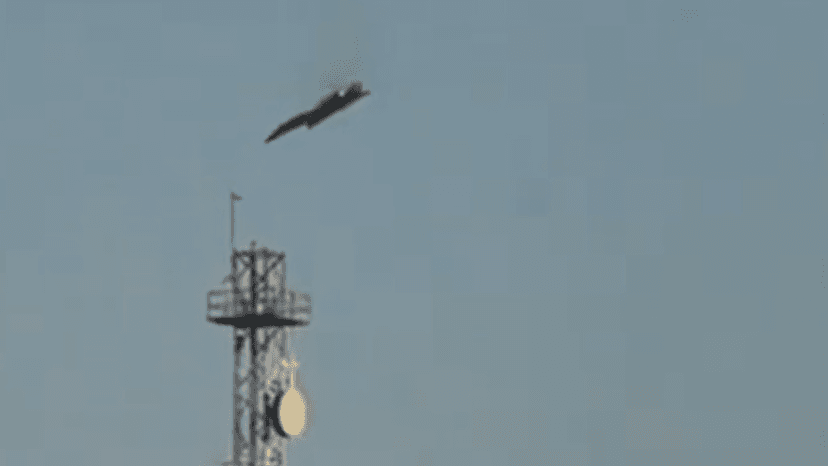 Iran Shares Video Of F-15 Fighter Jet Spiralling, Crashing In Kuwait