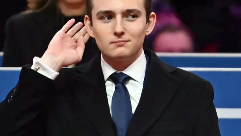 Satirical Website Calls for Barron Trump to Go to War