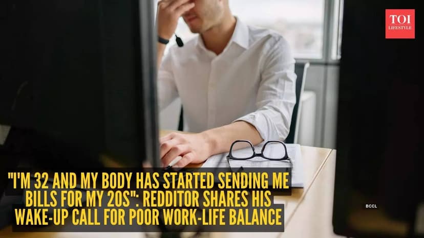 'My body has started sending me bills for my 20s': Redditor shares his wake-up call