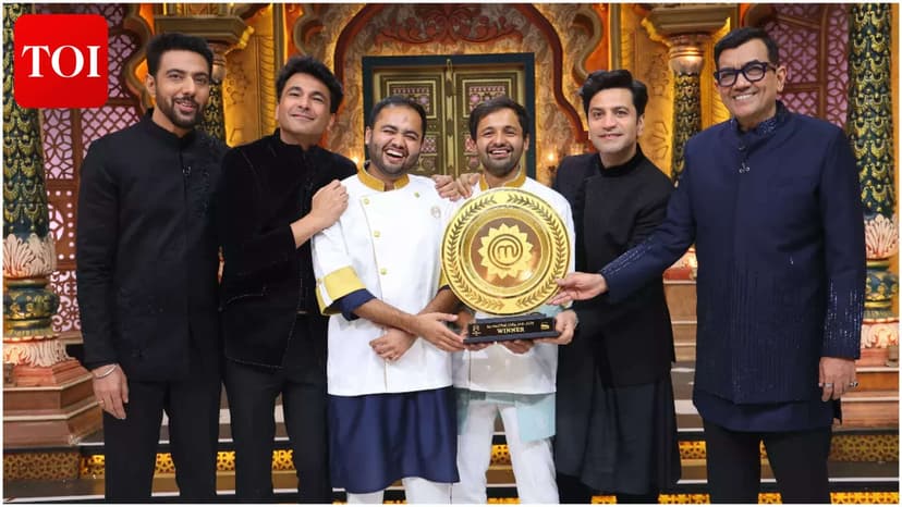 Nagpur Duo Win MasterChef India: Vikram and Ajinkya lift trophy in historic finale