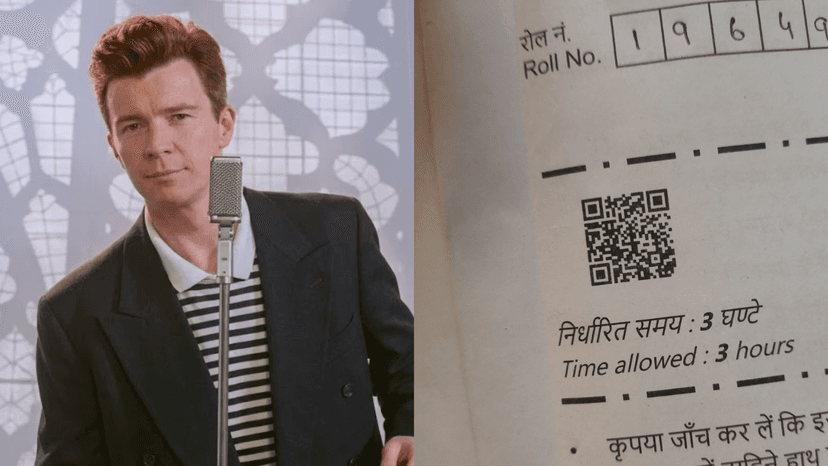 CBSE Class 12 Maths paper ‘rickrolls’ students: QR code leads to 1987 music video