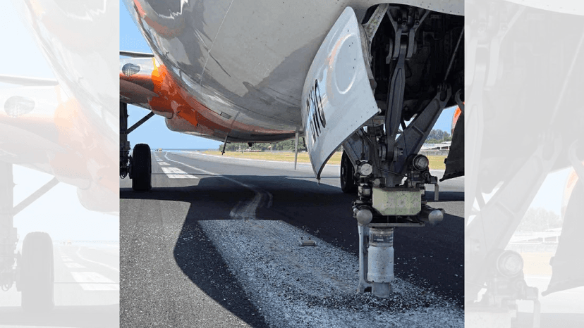 Air India Express plane makes hard landing at Phuket airport; pictures show nose-wheel damage