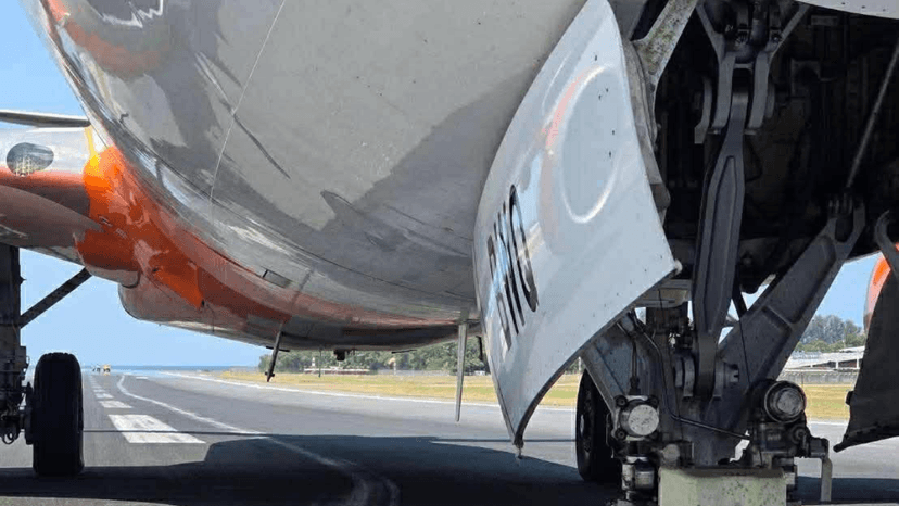 Air India Express flight loses its nose wheels after hard landing at Phuket airport