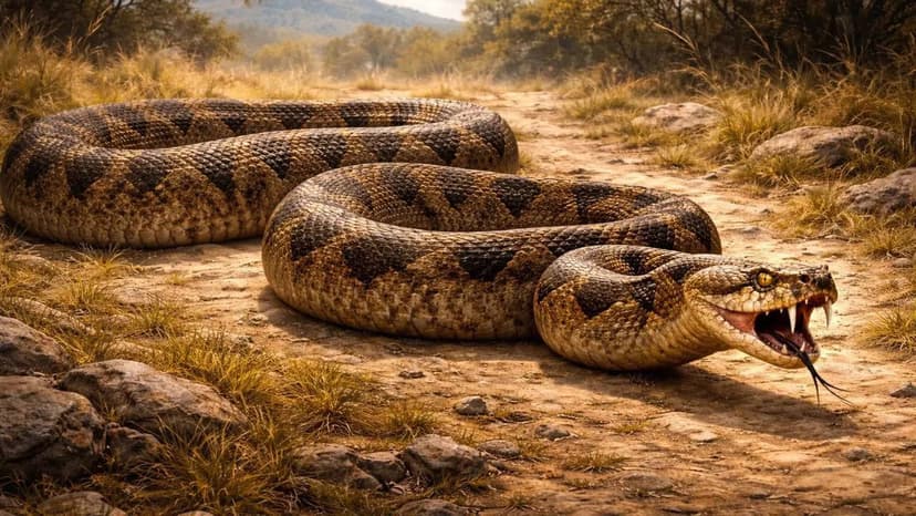 Giant 26-kilogram viper snake unearthed in Greece