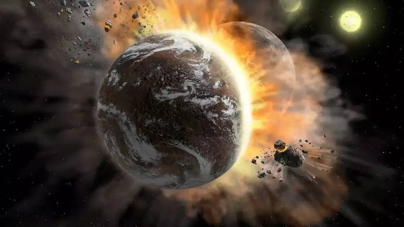 Astronomers Discover Evidence of Two Planets Colliding in Distant Solar System