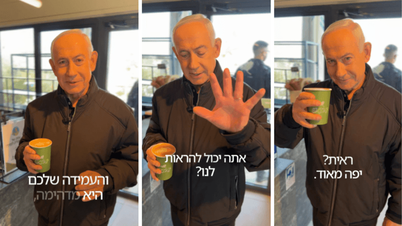 Netanyahu Debunks Death Rumors, Shows Five Fingers Amid Speculation