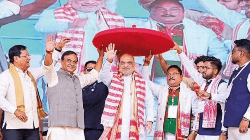 Amit Shah Accuses Congress of Aiding Infiltrators in Assam, Vows Removal