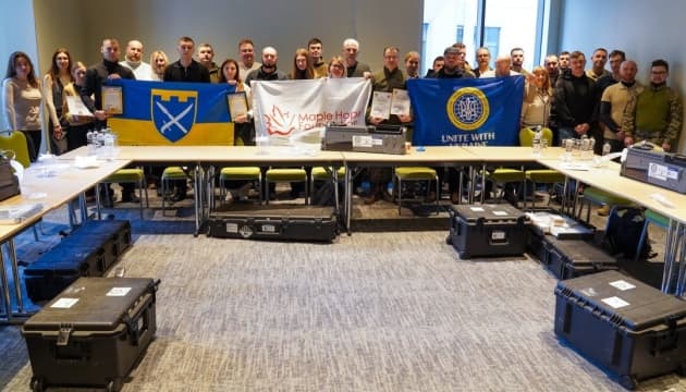 Ukrainian Armed Forces Receive 50 Life Support Systems from UWC and Canadian Philanthropists