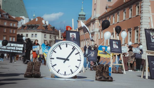 Solidarity Event for Ukrainian Prisoners of War in Warsaw