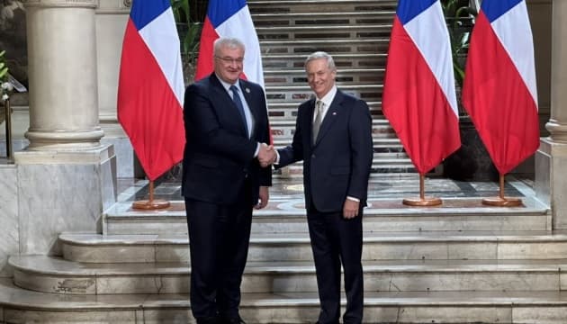 Ukrainian Foreign Minister Meets Newly Elected Chilean President