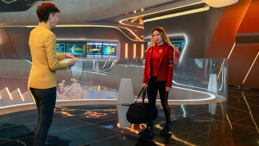 Bella Shepard Shares Favorite Spots on 'Star Trek: Starfleet Academy' Sets