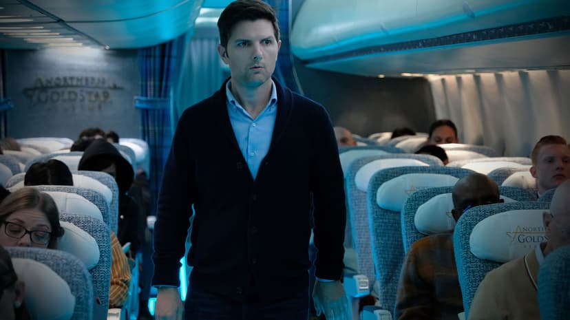 Adam Scott & Danielle Deadwyler's New Sci-Fi Thriller Movie Was Inspired By The Twilight Zone & X-Files