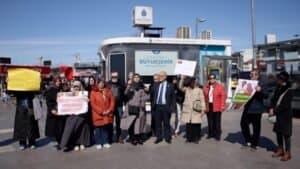 Turkish Police Detain Mothers of Jailed Military Cadets During Istanbul Protest