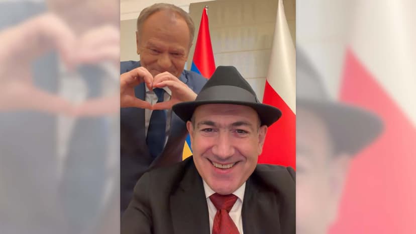 Armenian Prime Minister Pashinyan Meets Polish PM Tusk in Warsaw