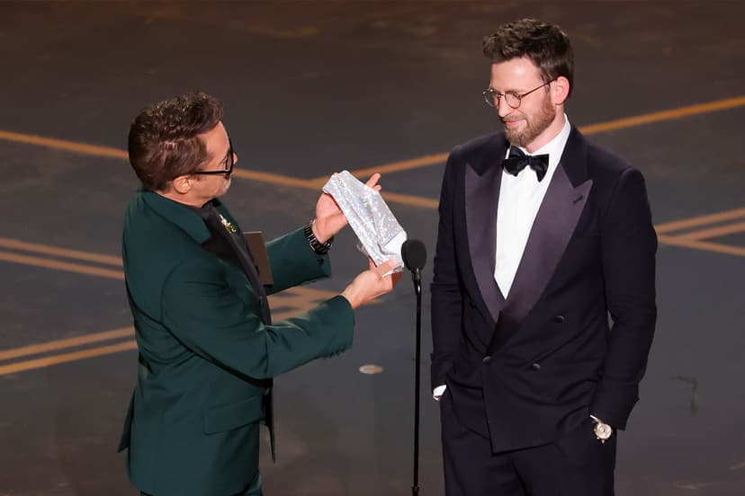 Robert Downey Jr. and Chris Evans Have ‘Avengers’ Reunion at Oscars in Honor of 14th Anniversary and Ahead of ‘Doomsday’ Face-Off