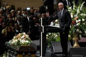 Former US presidents attend Jesse Jackson memorial in Chicago