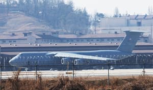 US transport aircraft spotted departing Osan Air Base amid Patriot relocation speculation