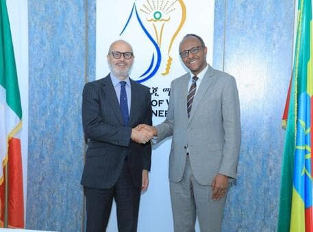 Ethiopia, Ambassador Fabrizi meets with the Minister of Water Resources