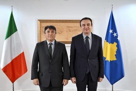 Ambassador Antonini in Kosovo congratulates Prime Minister Kurti
