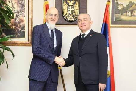 Italian Ambassador to Serbia Meets with Serbian Minister of Justice