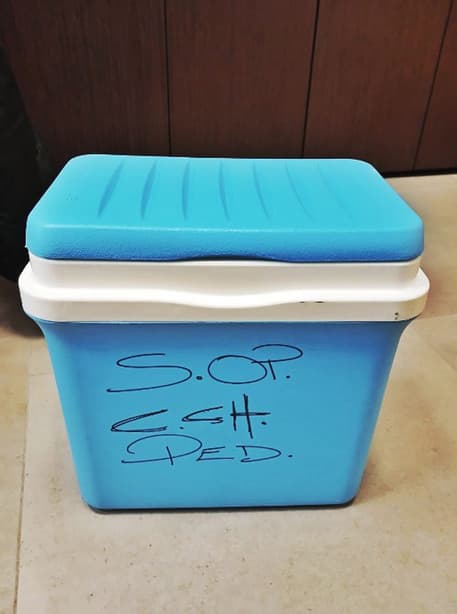 Medics Attempt to Defrost Heart with Warm Water for Transplant