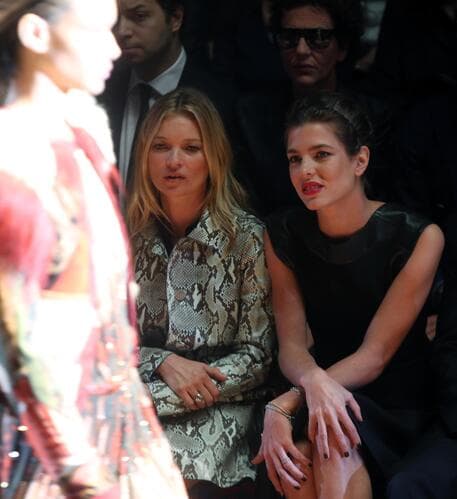 Kate Moss closes Gucci show