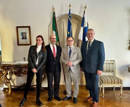 Italian Ambassador Meets Finland-Italy Parliamentary Friendship Group