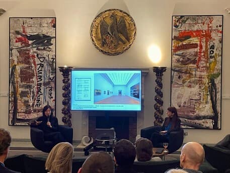 The German Pavilion at the Biennale presented at the Italian Embassy