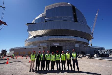Minister Bernini visits the telescope in Chile; Italy leads the research