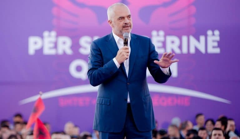 Albanian PM Rama Meets with Tirana District MPs After Presidency Meeting