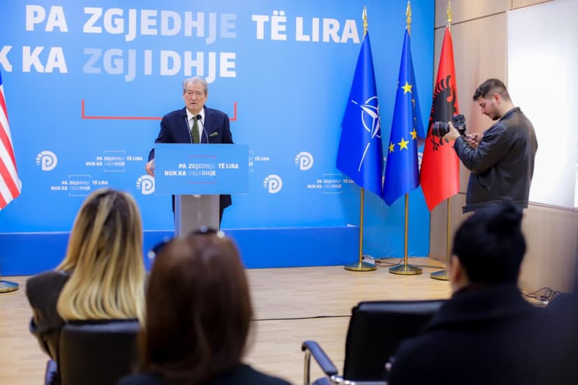 Berisha Accuses Rama of Corruption and Data Theft