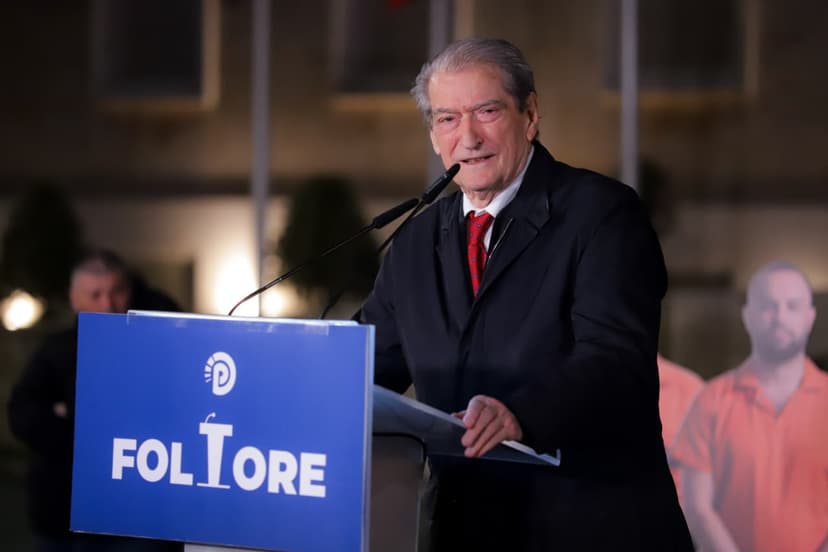 Berisha Calls for Protest Against Rama's Arrest, Accuses PS of Blocking Balluku Immunity Vote