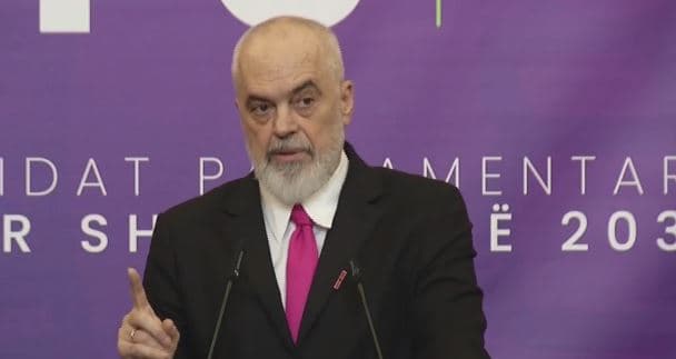 Albanian PM Rama Compares Justice Reform to 1992 Government