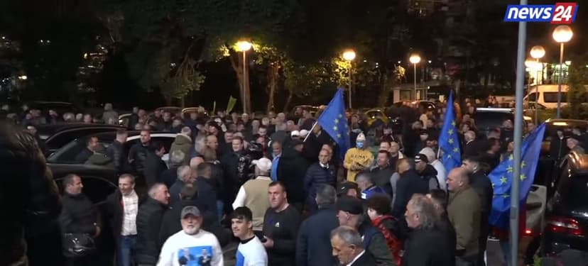 Elderly woman at opposition rally: I protest for our rotten lives. They took the benefits and...