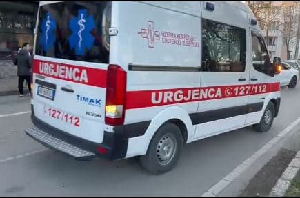 Elderly Pedestrian Hit by Car in Korçë, Albania