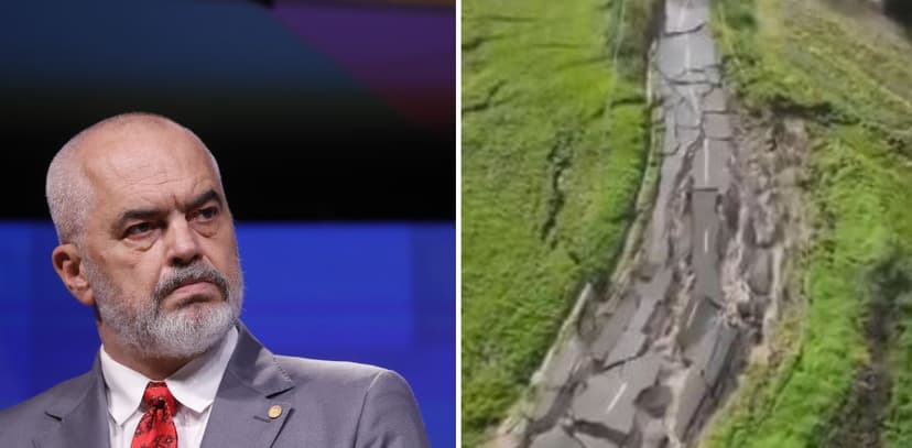 Albanian PM Rama Reacts to Road Conditions, Compares to Portugal