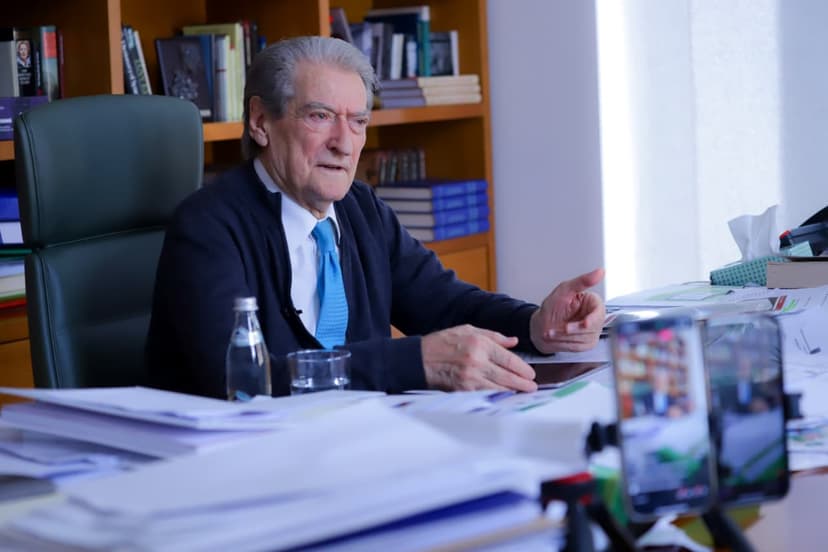 Albanian Opposition Leader Berisha Alleges PM Rama Negotiating Balluku's Surrender