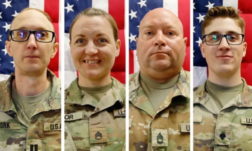 The air in the Middle East, four American soldiers lost their lives from attacks in Kuwait