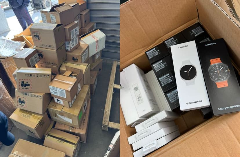 Customs Seizes Electronic Devices at Rinas Airport