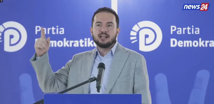 Ervin Salianji Begins Meeting with DP Structures and Supporters in Vlorë